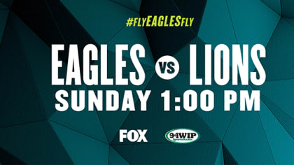 Game Preview: Eagles Vs. Lions