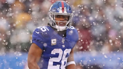 Saquon Barkley, Miles Sanders Swap Jerseys Following Giants-Eagles