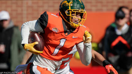 Watch Slade Bolden run 40-yard dash and gauntlet drill at NFL Combine