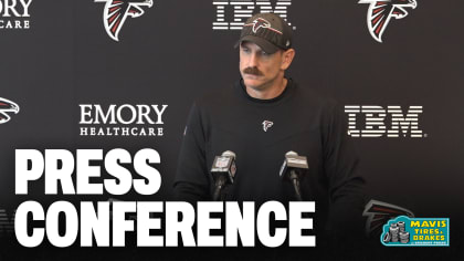 Arthur Smith addresses media following Atlanta Falcons vs. Jacksonville  Jaguars and looks ahead to Houston Texans matchup