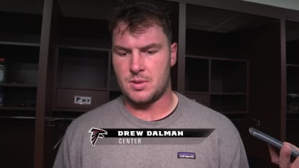 Drew Dalman: 'getting comfortable through the grind' at AT&T Training Camp