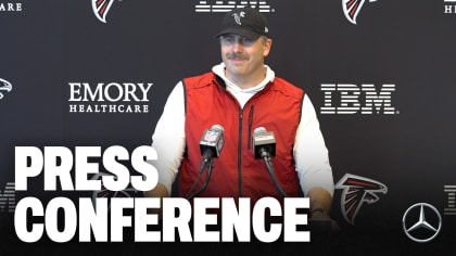 Arthur Smith addresses media following Atlanta Falcons vs