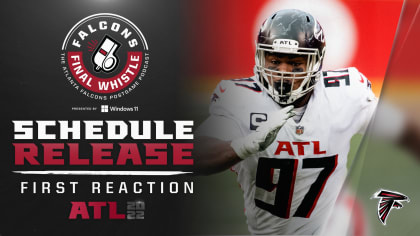 Atlanta Falcons schedule reveal reaction stream