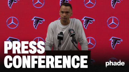 Falcons' Jessie Bates III after defeating the Panthers, 24-10, Postgame  Interview