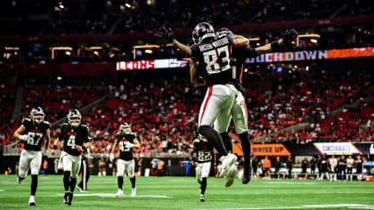 Atlanta Falcons quarterback Taylor Heinicke gets up after being sacked by  the Pittsburgh Steelers during the first half of a preseason NFL football  game Thursday, Aug. 24, 2023, in Atlanta. (AP Photo/Gerald