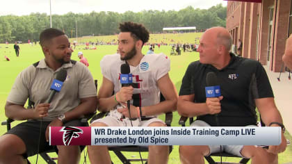 Drake London on entering second season with Desmond Ridder