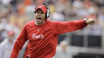 Kansas City Chiefs coach Todd Haley during the second half of an