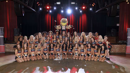 Atlanta Falcon players, cheerleaders visit Robins > Air Force Materiel  Command > Article Display