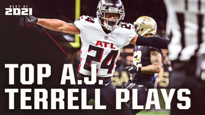 A.J. Terrell Atlanta Falcons Jerseys, A.J. Terrell Shirts, Falcons Apparel,  A.J. Terrell Gear