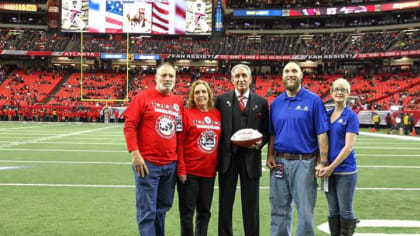 TAPS families spend a unique, rewarding four-day weekend with Falcons as  part of Salute to Service