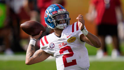 Falcons draft targets: QB Malik Willis shows off arm strength