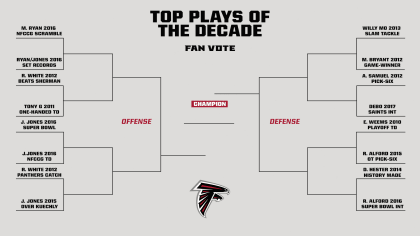 Fan Vote: Best Falcons play of the decade – Round 1 - App