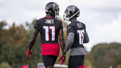 Atlanta Falcons - Calvin Ridley and his baby Cree 