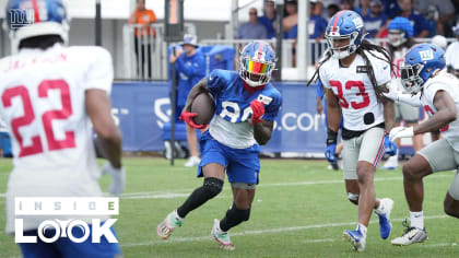 NY Giants training camp: Kadarius Toney, Darnay Holmes shine