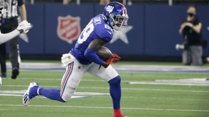 Giants-Eagles injury news: WR Kadarius Toney, TE Kyle Rudolph