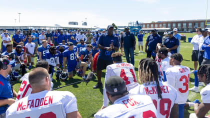 NY Giants Honor Legendary Nutley Maroon Raiders Football Coach on Jumbotron