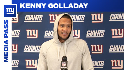 New York Giants WR Kenny Golladay says outburst was directed at