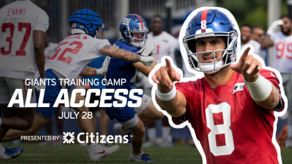 July 29, 2021 New York Giants Training Camp Report - Big Blue