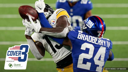 NY Giants vs Pittsburgh Steelers play in NFL Week 1