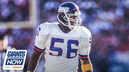 NFL New York Giants Lawrence Taylor Sack Over Randall Cunningham