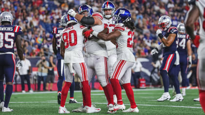Giants Edge Patriots With Late Touchdown - The New York Times
