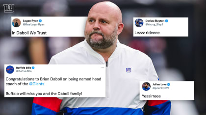 Brian Daboll '97 Named NFL's New York Giants Head Coach