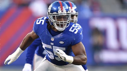 Giants place LB J.T. Thomas, LS Danny Aiken on IR