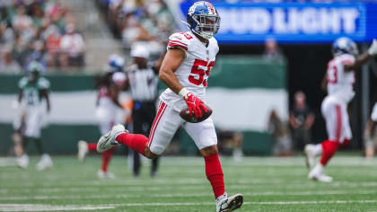 Micah McFadden forces fumble, recovered by Austin Calitro