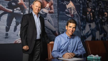 Eli Manning rejoins Giants organization; date set for jersey