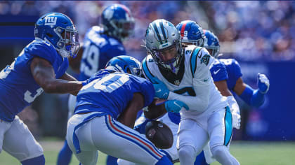 Panthers D focused on better angles in run game vs. Giants - The Sumter Item