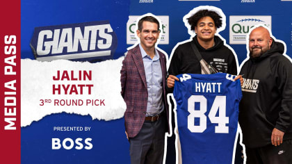 NEw York Giants Receiver Jalin Hyatt Gets This Jersey Number