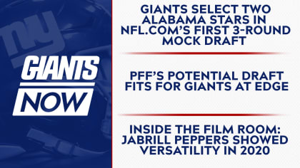 Giants Now: NFL.com's 3-round mock draft