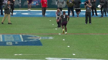 Temple cornerback Rock Ya-Sin runs an official 4.51 40-yard dash