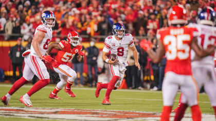 Giants unable to finish in road loss to Chiefs