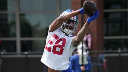 New York Giants - Cor'Dale Flott showing up at practice