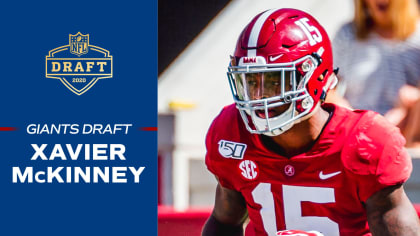 New York Giants select Alabama safety Xavier McKinney in NFL Draft