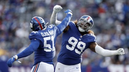 New York Giants running back Elijhaa Penny (39) is tackled by the Minnesota  Vikings during the fourth quarter of an NFL football game, Sunday, Oct. 6,  2019, in East Rutherford, N.J. (AP