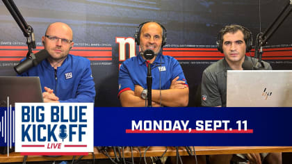 Big Blue Kickoff Live 8/18  Giants vs Panthers Expectations