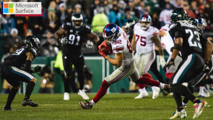 Giants #89 Tight End Kevin Boss on his touchdown in the game between the  Atlanta Falcons and the New York Giants at Giants Stadium, Rutherford, New  Jersey The Giants defeated the Falcons