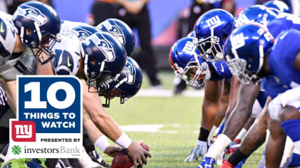 10 things to watch in Giants vs. Seahawks