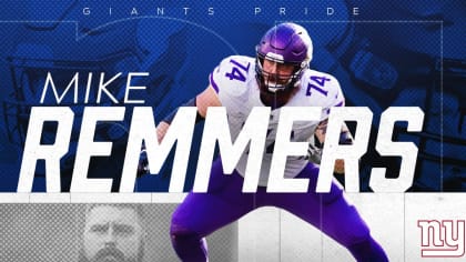 Giants bringing in Mike Remmers to finish O-Line rebuild