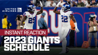 2022 Giants Schedule Release: Instant Reaction 