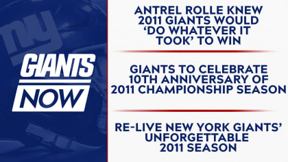 Giants Now: Antrel Rolle knew 2011 Giants would 'do whatever it