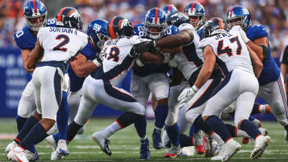 Denver Broncos key matchups vs the New York Giants