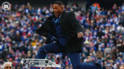 michael strahan jersey retirement speech