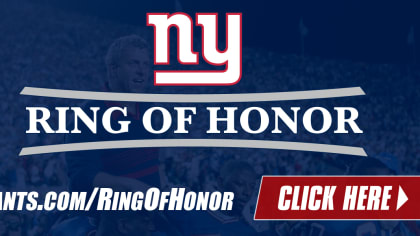 \ud83d\udcf8 Every member in New York Giants Ring of Honor