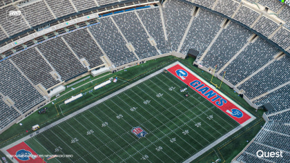 \ud83d\udcf8 Legacy end zones painted at MetLife Stadium