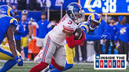 October 8, 2017, New York Giants wide receiver Sterling Shepard (87) reacts  prior to the NFL game between the Los Angeles Chargers and the New York  Giants at MetLife Stadium in East