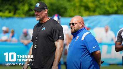 Giants coach Brian Daboll says rookies 'did their job' despite losing  preseason opener to Lions