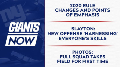 New York Giants news: Team unveils new end zones for 2020 home games